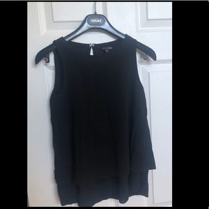 Massimo Dutti black tank top